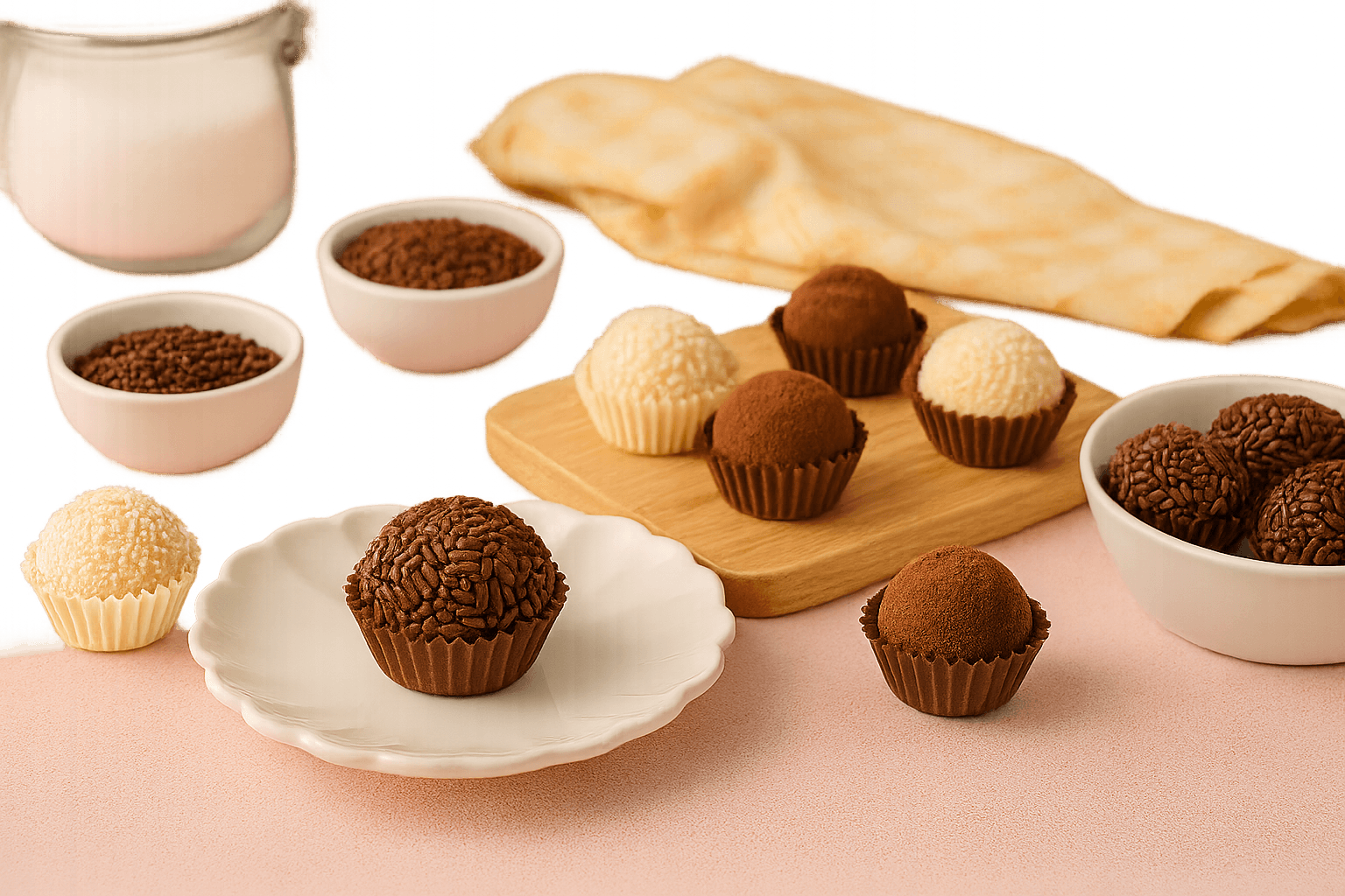 Referência visual de brigadeiros da Doce Mello, imagem 2